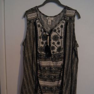 Style & Co sleeveless top